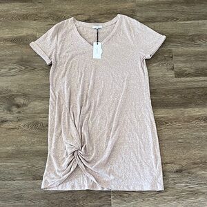 NEW Z Supply Pink Twist Front Dress — Women’s Medium